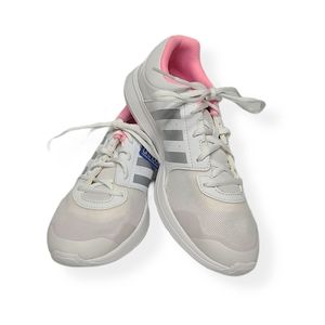 ADIDAS white/pink sneakers